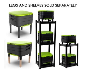 Maze Worm Farms Legs and Shelves